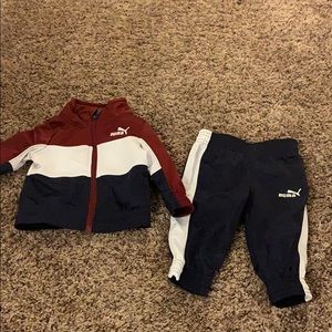 Infant Puma sweat suit